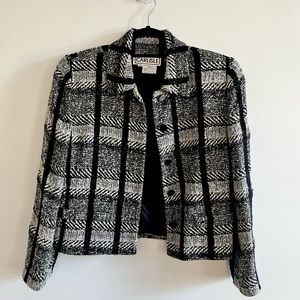 Carlisle Tweed Crop Blazer